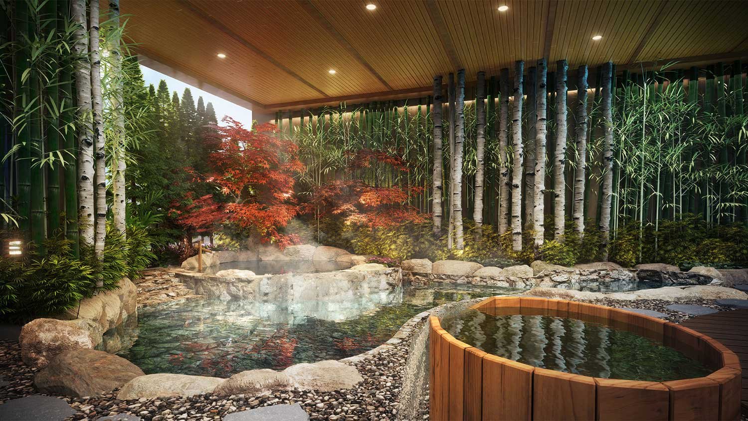 Tranquil Bath Onsen